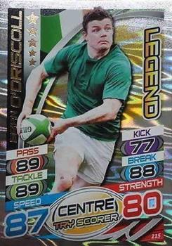2015 Topps Rugby Attax #215 Brian O'Driscoll Front